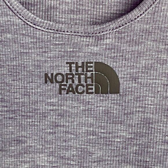 The North Face Lunar Purple Lean Strong Rib Tee Shirt Small New - Picture 4 of 7